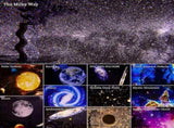 Starry Night Ceiling Projector Night Light V1263-JX-4584