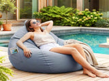 Artiss Outdoor Bean Bag Chair with Filler Splash-Proof Beanbag Sofa for Adults Teens Kids DIY BD-CH-S-GR-3FILLER