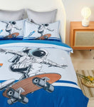 Astronaut Kids Quilt Cover Set - Single Size V493-SM-S-02