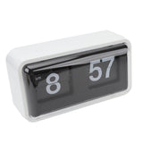 Retro Flip Clock Multifunctional Stylish Innovative Mechanical Flip Desk Clock with Clear Cover for V1294-YM0901-3115240045311