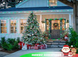 LED White Christmas Lights Outdoor, String Lights Plug in Extendable, 8 Modes Christmas Tree V1107-124-99180-RED-100M1000