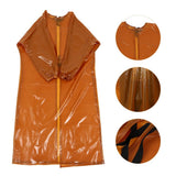 Yellow PVC Splash-Proof Overalls Wear-Resistant for Factory Workers V1370-AZ4-15178