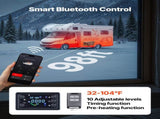 Diesel Heater, 8KW, DC 12V/24V, All in One Portable Diesel Air Heater with Bluetooth APP Control, V952-PPKCYJRQ25N1POQLT001V3
