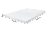 Dreamz Dual-Layer Memory Foam Mattress Topper 10cm MP1020-KS-AU
