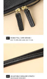 Brown Premium Leather Mini Crossbody Phone Bag - Stylish Multi-Pocket Organizer for Women V888-ELOSUNG27831