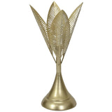 Aura Leaves Taper Candleholder 15x40cm V637-78720CDL