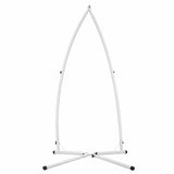 Gardeon Hammock Stand 150kg Capacity White Steel Frame for Hanging Chairs HM-CHAIR-STAND-X-WH