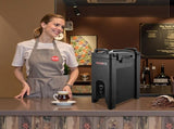 Insulated Beverage Dispenser, 5 Gal/19L Hot and Cold Beverage Server with Spigot & Handle, V952-YLHLQQHS5JLFVR6ST001V0