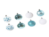 40PCS Xmas Tree Ball Plastic Lightweight Easy to Hang Ball Xmas Ball Decorations Ornaments for V1294-YM0901-3115240093213