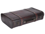 Portable Antique Suitcase Wooden Case Photography Props Craft Decoration Box Ornament V1294-YM0901-3115200144711