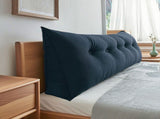 Triangular Headboard Pillow Twin XL for College Dorm Bed, Large Wedge Bed Rest Pillow with Backrest V1366-AZ2-W-16582