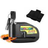 Motorcycle Alarm Disc Lock Brake Handlebar Throttle Grip Lock Bike Security V201-HBZ1110BL8AU