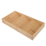Light Yellow Bamboo Seasoning Organizer 3 Tier for Home Kitchen V1369-AZ3-W-20743