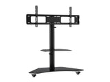 Artiss 40-100" TV Stand Mount Bracket Universal Adjustable Height with Wheels TV-MOUN-W04-100-BK