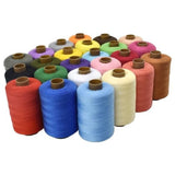 24Pcs Sewing Thread Spools Set 1000 Yards Per Spool Mixed Cotton Threads for DIY Sewing V1192-AZ-W-31773