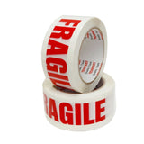 6x Fragile Packing Tape 48mmx75m Long Rolls Red White Packaging Adhesive Label V238-SUPDZ-32816101785680