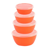 Set of 7 Small Durable 2oz Freezer Containers with Screw Lids - Multicolor, Stackable, Dishwasher V1189-LWWAL-20260401-06280