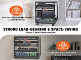 15U Open Frame Server 23-40 in Adjustable Depth, Free Standing or Wall Mount Network Server V952-KFSJJH15U2340IWPXV0