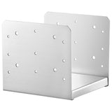 203.2x203.2mm Post Base, 4Pcs Stainless Steel Post Anchor Bracket, V952-BBLZDZBXG4PCX3EMMV0