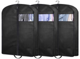 Travel Garment Bag with Zipper Pocket, Suit Bag for Suits, Dresses, Coats Men Suit Cover With V1192-AZ-W-0087