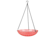 Solar Bird Bath Fountain Sturdy Plastics Hanging Bird Bath Bubbler Fountain Bird Feeder for Outdoor V1294-YM0901-3111240307512