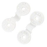 100pcs Shade Cloth Plastic Clips Round Fixing Clips for Greenhouse Outdoor Garden Anti Bird Netting V1294-YM0703-3111230103612