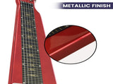 Karrera 6-String Steel Lap Guitar - Metallic Red ELE-LAP-6S-RD