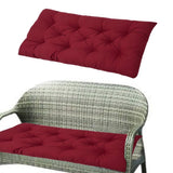 Swing Bench Seat Cushion, 39.4x19.7in Water-Resistant Outdoor and Indoor Patio Chair Pad, Polyester V1370-AZ4-10627