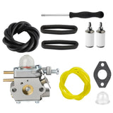 Carburetor for for Craftsman WS2200 WC210 25cc P210 HT2200 Lawn Mower Trimmer Smile Home V1189-LWWAL-20260327-04448