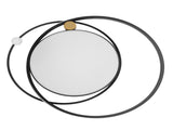 Modern LED Ceiling Light Dimmable Flush Mount Ceiling Lamp with Remote Control for Bedroom Living V1294-YM0901-3119250024612