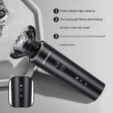 3-in-1 Electric Shaver for Men - USB Rechargeable, 8D Floating Heads, Travel Lock, Nose & Sideburn V888-ELOSUNG56176