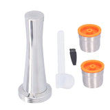 Reusable Coffee Capsule Cup Stainless Steel Coffee Filter Fit for Illy Home Office Cafe Accessory V1294-YM0901-3118210169511