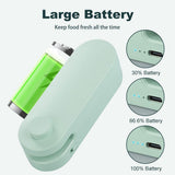 Mini Sealer, 2025 Upgrade Portable Handheld Vacuum Food Sealer Sealing Machine, New 4 In 1 V1258-DP02-C-2527
