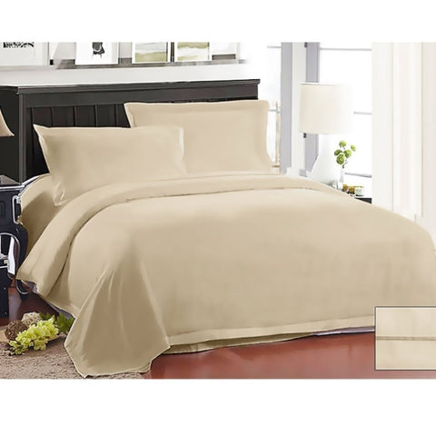 Ramesses 1000TC American Pima Cotton Quilt Cover Set Linen King V442-KIT-QUILTCS-1000TCPIMACOTTON-LINEN-KI