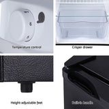 Devanti 110L Bar Fridge Black BF-F-120L-BK