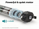 Instahut Pivot Arm Awning Motor Replacement Kit With Remote Control AWN-B-FIXED-REMOTE