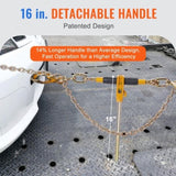 Ratchet Chain Binder 5/16"-3/8" Load Binders 7100 lbs w/ G80 Chains 4 Pcs V952-DLTJLLJQBBTYCUL6GV0