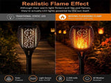 10 Pack Solar Torch Lights 96 LED Flickering Lighting Dancing Flame Garden Lamp V63-825821
