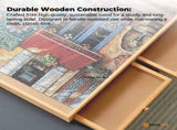 Social Hike Puzzle Board 1500 pcs - Rotating Tabletop with 4 Drawers and Cover V238-SUPDZ-41228495224912