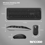 Incase Wireless Desktop 850 BK DS-INCPY900018