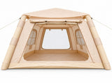 Weisshorn Inflatable Camping Tent Dual End Doors Arched Windows 300x400cm XFSK-KH-DD-DW