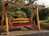 Swing Bench Seat Cushion, 39.4x19.7in Water-Resistant Outdoor and Indoor Patio Chair Pad, Polyester V1370-AZ4-10627