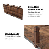 Gardeon Garden Decor Outdoor Ornament Wooden Bridge 160cm GD-BRIDGE-CC