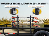 Trimmer Rack, 3 Place Weeder Trimmer Rack, Locking Trim Holder Landscape Trailer Rack Carrier Mount V952-ZLSDCJGJ3000VHDC7V0