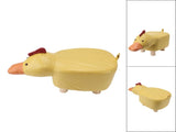 Cute Animal Footstool with Soft Padded Cushion and Prevent Slip Feet Small Footrest Stools for Kids V1294-YM0703-3116230004211