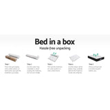 Giselle Bedding 32cm Mattress Extra Firm Double MATTRESS-B-FIRM32-D