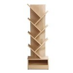 Artiss Tree Bookshelf 7 Tiers - ECHO Oak FURNI-E-SHELF-7T-NT