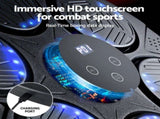 Everfit Music Boxing Machine Bluetooth Wall-Mounted Punch Target with LED Display & Gloves BOXING-A-MUSIC-TS-BK
