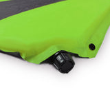 Double Self Inflating Mattress Sleeping Mat Air Bed Camping Hiking Joinable - green V610-SELMATS8573-GR-DOU