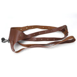 Leather Camera Strap Universal Adjustable Harness for DSLR Cameras DVBrown Right V1294-YM0901-3117200124212